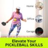 Pickleball Trainer for Solo Practice, Pickleball Rebounder for Pickleball Training and Practice Sessions, Perfect Pickleball Practice Equipment for Solo Training - Pickleball Gift and Pickleball Game