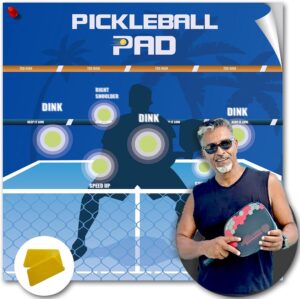 Dink Master Pickleball Practice Board,Practice Your Dinks and Improve Your Game-Transform Any Wall into a Pickleball Court,Pickleball Dink Board Quickly Improve Your Forehands,Dink Shots and Volleys