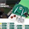 Newluck Pickleball Sling Tote Crossbody Bag for Women Men with Paddle Cover Pocket External Ball Bag and Adjustable Shoulder Strap Fence Hook Accessories