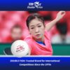 Double Fish Ping Pong Paddle Set of 4, 6 Ping Pong Balls ITTF Approval Professional 3-Star WTT, Carrying Storage Case, Table Tennis Sets for Training, Game, Family Fun