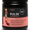 LEGION Pulse Pre Workout Supplement - All Natural Nitric Oxide Preworkout Drink to Boost Energy, Creatine Free, Naturally Sweetened, Beta Alanine, Citrulline, Alpha GPC (Fruit Punch)