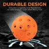 YOTIGER Pickleball Balls, 4 Pack | 12 Pack | 36 Pack - 40 Holes, High Visibility & Bounce, Durable for All Skill Levels