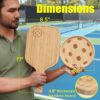 Pickleball Charcuterie Boards Set, Cheese Board with Handle 17"x8.5"+ Plate 8.5", Serving Tray & Cutting Board Set for Pickleball Fans Club Gatherings, Gifts for Pickleballs Lovers