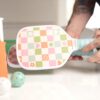NPW Tabletop Pickleball Game Set | Indoor Desktop Pickleball Includes Net, Pickleball Balls, and Two Paddles | Pickleball Set