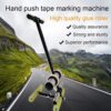 Playing Field Line Striping Machines, with Drawing Circle Kit, Floor Tape Applicator, Pickleball Court Marking Kit for Driveway, Asphalt Or Concrete, Basketball Courts, Road Warning,B(