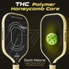 TENVINA Pickleball Paddles, Thermoforming 4-Layer T700SC Friction Carbon Fiber Pickleball Paddle, Professional USAPA Approved Pickle Ball Paddle Providing Strong Power and Spin for Athletes