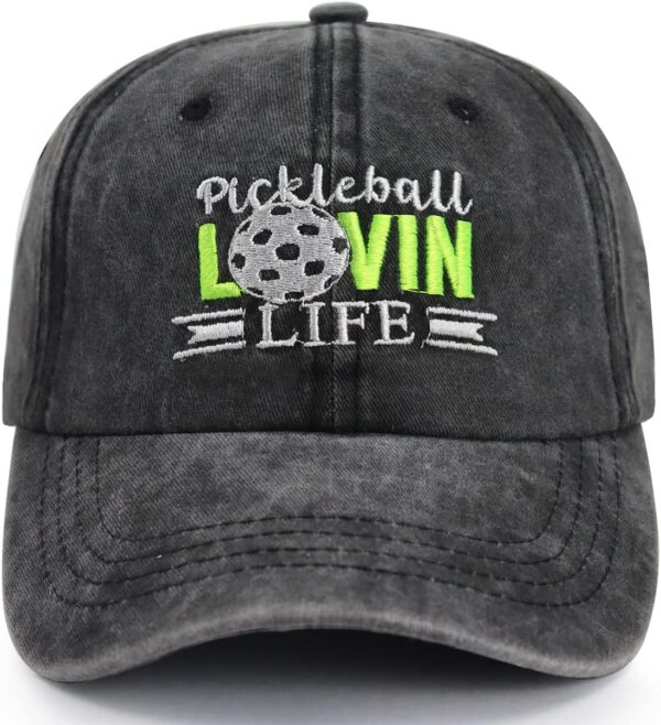 Dink Responsibly Pickleball Hat for Men Women, Funny Pickleball Balls Gifts, Adjustable Embroidered Baseball Cap