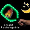 LED Rechargeable Light up Pickleball Paddle Set by FireBomb™