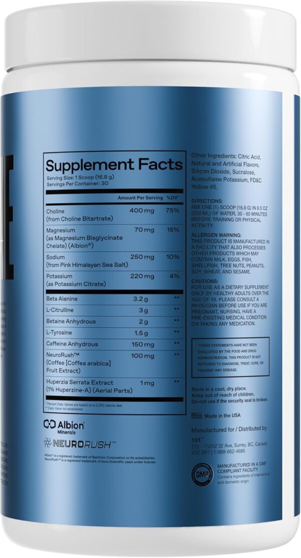 ONE OF ONE Sport Pre-Workout Powder, 30 Servings, Pineapple Punch Flavor, Nutritional Supplement, Exercise & Athletic Performance