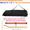 Cosmos Pickleball Net Storage Bag Pickle Ball Equipment Carry Bag Badminton Net Case Boundary Line Carrying Bag for Game Equipment Accessories Storage in Driveway Backyard (Mesh Net NOT Included)