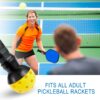 QOGIR Pickleball Ball Retriever: Easy Pick Up Without Bending Over, Fits Any Paddle