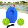 Pickleball Trainer with Ball and String, Pickleball Training Aid, Single Player Pickleball Trainer for Beginners, Kids, Adult, Green