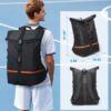 suwasp Pickleball Bag, Extra Large Backpack for Pickleball, Basketball, Tennis, Waterproof Paddle Bag Fits 4 to 10 Paddles, Includes Ventilated Shoe Compartment, Safety Pocket for Women and Men