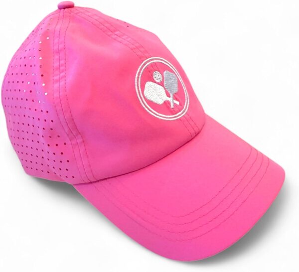 Pickleball Cap for Women – Lightweight, Moisture-Wicking, Adjustable Hat with Embroidered Design