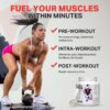 Vitargo Carbohydrate Powder | Feed Muscle Glycogen 2X Faster | 1 LB Grape Pre Workout & Post Workout Recovery Powder | Carb Supplement for Recovery, Endurance, Gain Muscle Mass