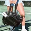 Pickleball Bags for Women with Fence Hook | Durable Womens Pickleball Bag Tote | Versatile Pickleball Bag for Men and Women