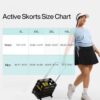 Women's Tennis Skorts with 2 Pockets Plus Size Golf Skirts High Waisted Pleated Athletic Skirt for Pickleball Running