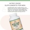 Nitric Oxide Supplement (Stim Free Pre Workout) - Nitric Oxide Booster with Nitrosigine, L Arginine, and L Citrulline (Clinically Studied to Boost No2 Nitric Oxide Flow) 180 Capsules by Double Wood