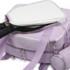 RAINBOW SMILE Crossbody Pickleball Bag with Ice Bag & Ball Bag 3-Piece Sets, Waterproof Pickle Ball Bag Tote Shoulder Bag