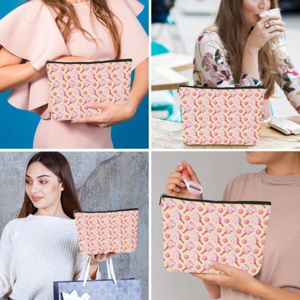 Funny Pickleball Gifts for Women Girls Pickleball Lover Player Gifts Pickleball Cosmetic Bag Makeup Bag Friendship Gifts for Female Daughter Sister Friend Bestie Mom Graduation Birthday Mothers Day