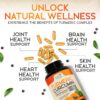 Turmeric Curcumin Supplement 2600mg with Black Pepper Extract 95% Curcuminoids - High Absorption Ultra Potent Turmeric Capsules with BioPerine, Nature's Tumeric Pills for Joint Support - 180 Capsules