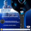 Carbon Fiber Pickleball Paddles Set of 4 or 2 Rackets,USAPA Approved Carbon Fiber Surface Pickle Ball Equipment Sets PP Honeycomb Core Pickleball Rackets & Accessories for Men,Women,Kids,Adults