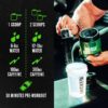 Jacked Factory NITROSURGE Pre Workout Supplement - Energy Booster, Instant Strength Gains, Clear Focus & Intense Pumps - NO Booster & Powerful Preworkout Energy Powder - 30 Servings, Blue Raspberry