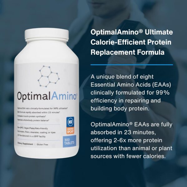 Tablets Fitness Bundle (600 Count) | 99% Utilized Essential Amino Acid (EAA) Supplement | Increase Muscle Recovery, BCAA Protein Pre/Post Workout, NSF Certified for Sport® Certified