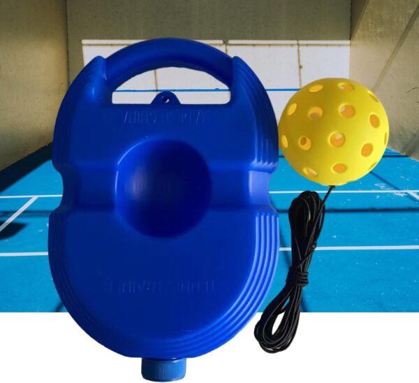 Pickleball Trainer with Ball and String, Pickleball Training Aid, Single Player Pickleball Trainer for Beginners, Kids, Adults