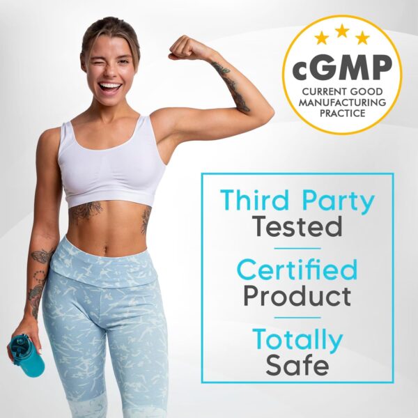 Creatine Monohydrate Gummies Blueberry for Men & Women, 100% Creatine Blueberry Gummies, 5g per Serving + Vegan, Sugar Free + Strength, Energy, Muscle & Booty Gain - 120 Count