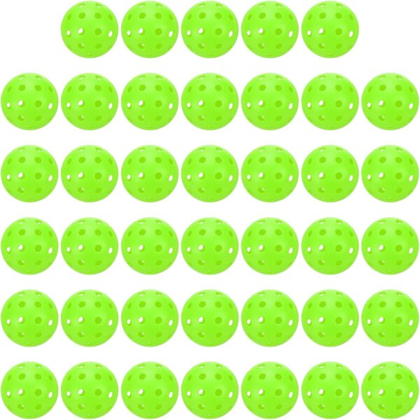 PATIKIL Outdoor Pickleball Balls Holes Pickleball Balls for Amateurs Indoor Outdoor Sport