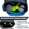Pickleball Bag for Men and Women - Fits 2 to 4 Paddles - Shoe Compartment, Fence Hook, Storage Pockets for Water Bottles, Pickleballs, Clothing, Racquet/Paddle Storage - Pickle Ball Backpack