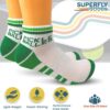 Performance Socks Men & Women Novelty Athletic Socks for Sports Golf Tennis Pickleball Yoga Unisex