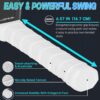 Pickleball Training Paddle, Sweet Spot Pickleball Trainer, T700 Raw Carbon Fiber with Frosted Surface, 16mm Core Mini Pickle Ball Practice Paddle, Extra Long Handle for Shot, Swing Training