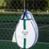 Rejolly Tennis Racket Sling Bag for Women Men Quilted Water Resistant Racquet Cover One Shoulder Crossbody Bag for 2 Tennis Rackets, Pickleball Paddles, Badminton Racquet