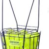 GAMMA Sports Ball Hopper Pickleball 50 - Pickleball Picker Upper with Unique Basket Shape, Reinforced Side Welds, 50-Ball Capacity, Carbon Steel, Maximum Durability