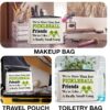 Pickleball Lover Gifts Makeup Bag Pickleball Gifts for Women Pickleball Lovers Cosmetic Bag We're More Than Just Pickleball Friends Zipper Makeup Pouch