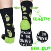 GOLIN If You Can Read This Funny Saying Non-Slip Socks, Novelty Gifts for Men Women Teens Food Lover