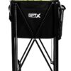 Tennis Ball Cart | Pickleball Ball Hopper | 150 Ball Capacity | Multiple Storage Pockets | Carrying Bag | Sturdy Pickleball Cart with Wheels | Ball Caddy for Practice & Training