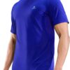 Haimont Men's Running T-Shirt Dry Fit Crewneck Athletic Tee Shirts Moisture Wicking Short Sleeve Stretchy Workout Gym