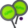 Koosh Paddle Playset – Kids Outdoor Toys, Beach Toys, Kids Games, Outdoor Games for Adults and Family, Outdoor Games for Kids, Kids Toys, Fidget Toys for Kids, Ages 4+