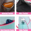 Light Weight Crossbody Backpack, Large Capacity Sling Bag for Pickleball, Tennis, Racketball, and Travel for Women