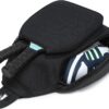 RAINBOW SMILE Sling Bag Crossbody Backpack for Pickleball Paddle Tennis Racketball Travel for Men and Women, with Ice Bag 2PS