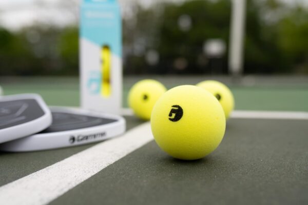 GAMMA Librarian Foam Balls for Pickleball Practice With True Bounce on All Surfaces - USAP Quiet Approved, Noise Reducing for Parks, HOA - Indoor & Outdoor Play