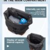 suwasp Pickleball Bag, Extra Large Backpack for Pickleball, Basketball, Tennis, Waterproof Paddle Bag Fits 4 to 10 Paddles, Includes Ventilated Shoe Compartment, Safety Pocket for Women and Men