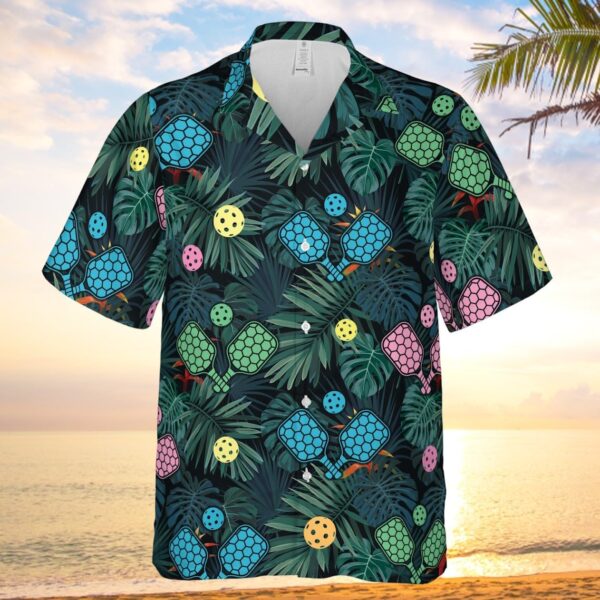 Pickleball Hawaiian Shirt, Pickleball Button Down Shirt Men, Funny Pickleball Shirts - Pickleball Shirt