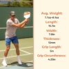 A11N Pickleball Paddles Set of 2 Fiberglass Surface Rackets with 4 Pickleball Balls and Pickleball Bag for Beginners - USAPA Approved