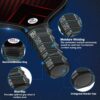 USAPA Approved Carbon Fiber Pickleball Paddle Set of 2, Lightweight Graphite Pickleball Rackets for Men & Women