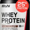 BARE PERFORMANCE NUTRITION, BPN Whey Protein + Casein Protein Powder Blend, Fudge Chocolate, 25g Protein per Serving Supports Lean Muscle Recovery, 27 Servings, Third Party Tested