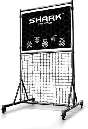 Pickleball Practice Rebounder Backyard & Indoor - Portable Pickleball Rebounder - Premium Pickleball Practice Board - Pickleball Wall for Practice - Pickleball Backboard (Easy Setup)